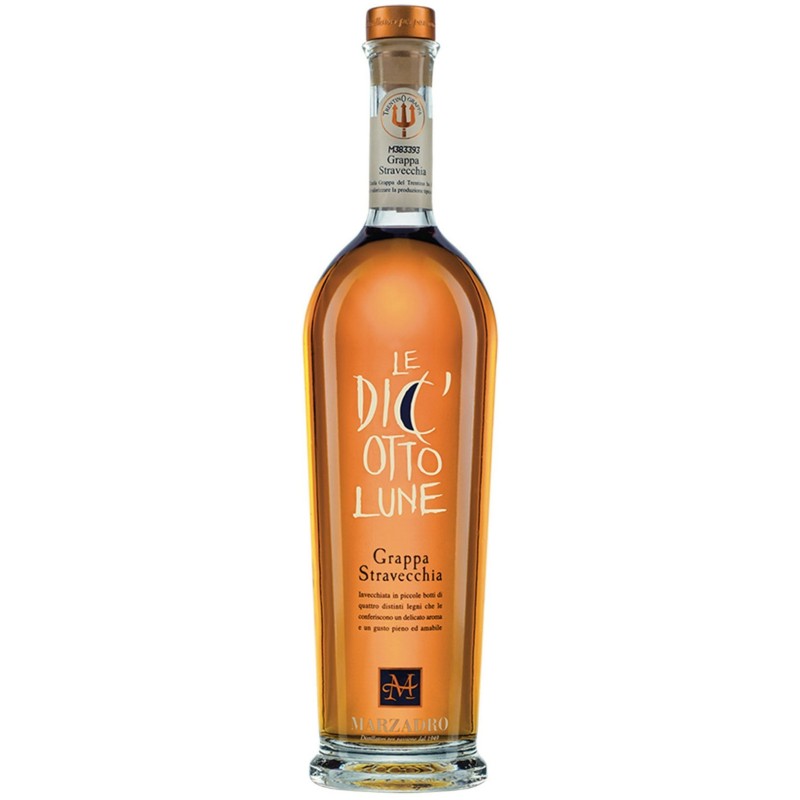 Marzadro Grappa Le Diciotto Lune  70 cl | Category GRAPPAS