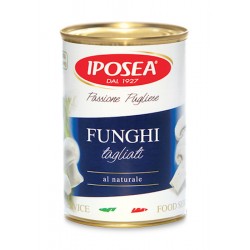 Iposea Funghi Tagliati Al Naturale 380 g /190 g