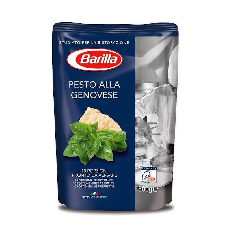 Pesto g | PESTO Barilla Genovese Category CATERING 500 Pouch