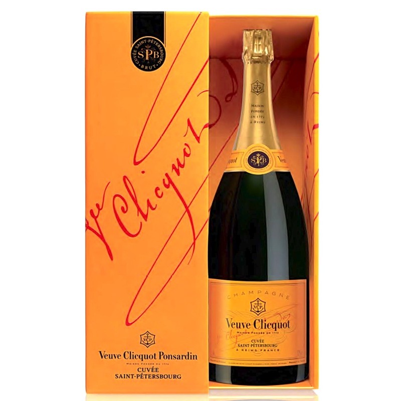 Hertogin Geestig Alabama Veuve Clicquot Champagne San Pietroburgo Astucciato 1,5 L | Category LARGE  FORMATS
