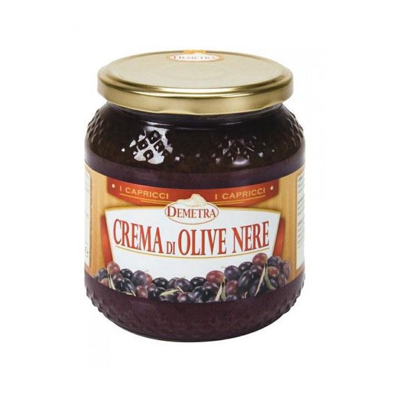 Demetra Crema Alle Olive Nere 580 ml