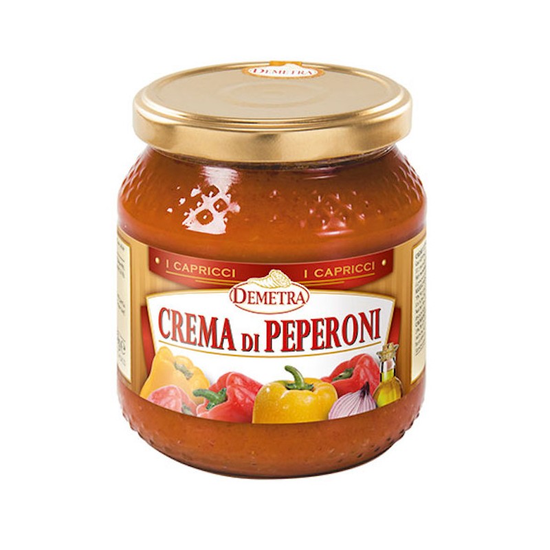 Demetra Crema Di Peperoni 550 g