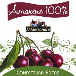 D'Alessandro Confettura Amarena 100% Con Pezzi 5 kg