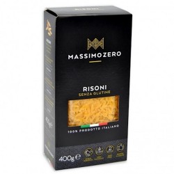 Massimo Zero Pasta Risoni Gluten-free 400 g