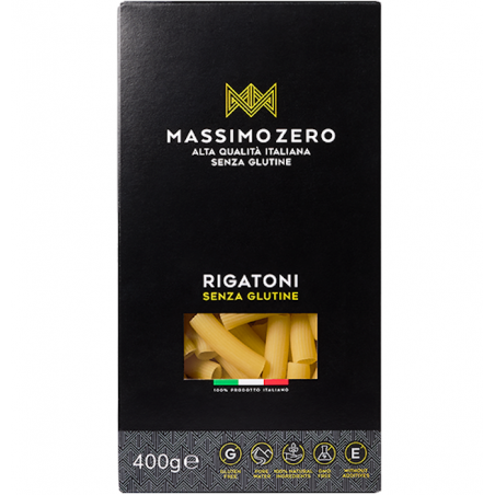 Massimo Zero Pasta Rigatoni Glutenfrei 400 g