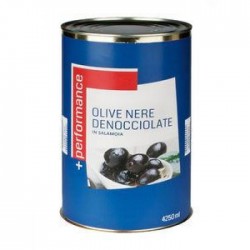 +Performance Pitted Black Olives in Brine Can 4250 ml