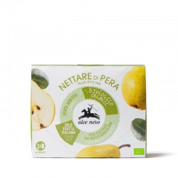 Alce Nero Organic Pear Nectar 3 x 200 ml