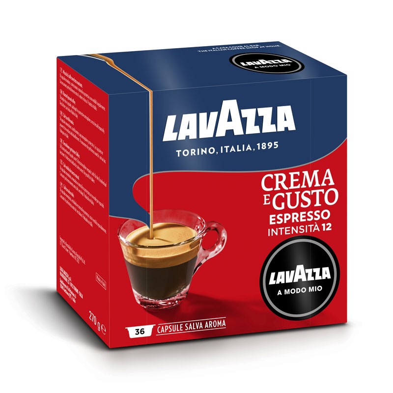Lavazza Caffè Caps Crema&Gusto A Modo Mio 36 pcs | Category COFFEE