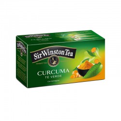 Sir Winston Tea verde con curcuma 20 filtri