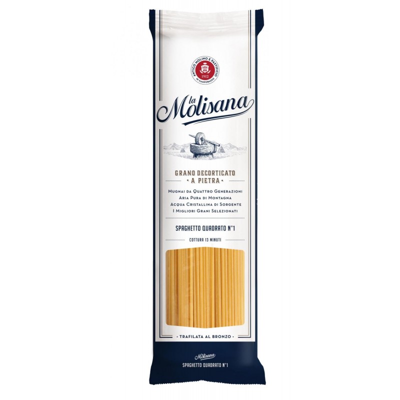 La Molisana Pasta N1 Spaghetti Quadrati 500 g | Category DURUM WHEAT  SEMOLINA