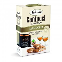 Falcone Confezione Cantucci 250 g + Vino dolce 37,5 cl