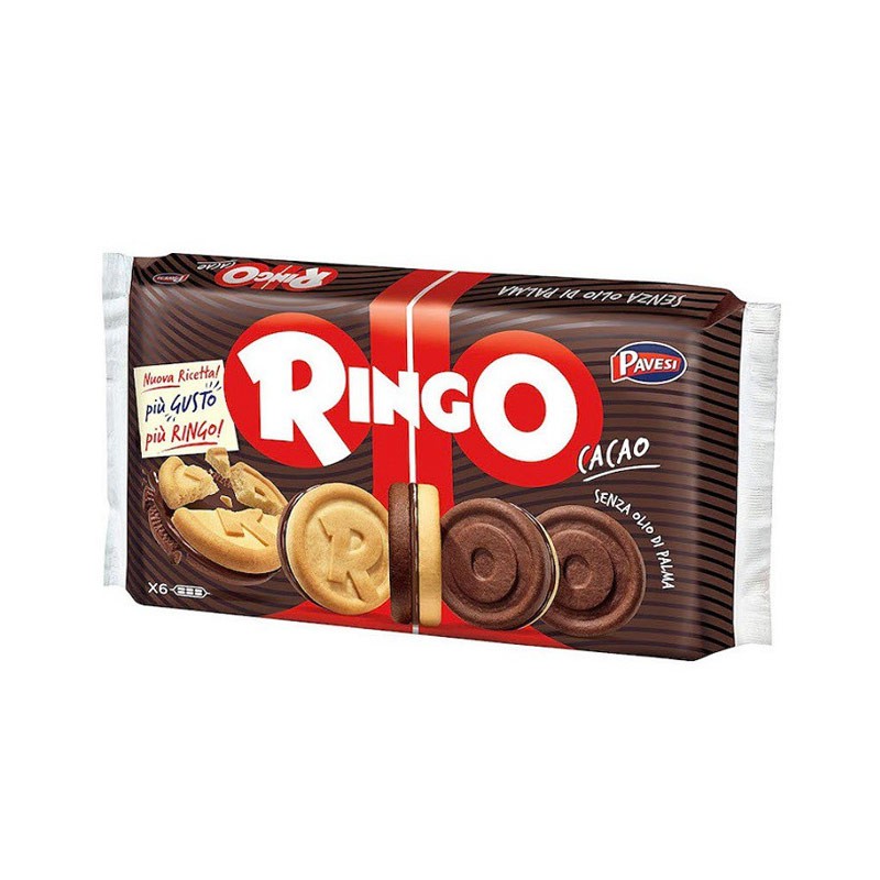 Ringo Pavesi Biscotti Ripieni Al Cacao Famiglia