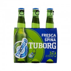 Tuborg Birra In Bottiglia 3 x 33 cl