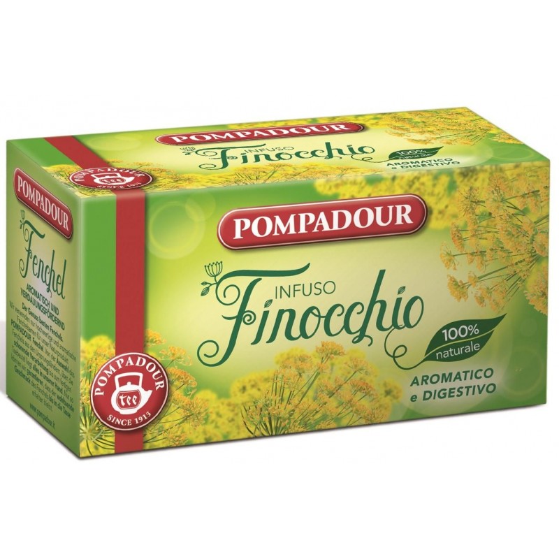 Pompadour Infuso Al Finocchio 20 filtri | Category TEA AND INFUSIONS